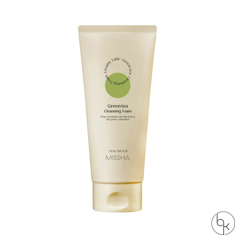 Missha Creamy Latte Green Tea Cleansing Foam (172ml)
