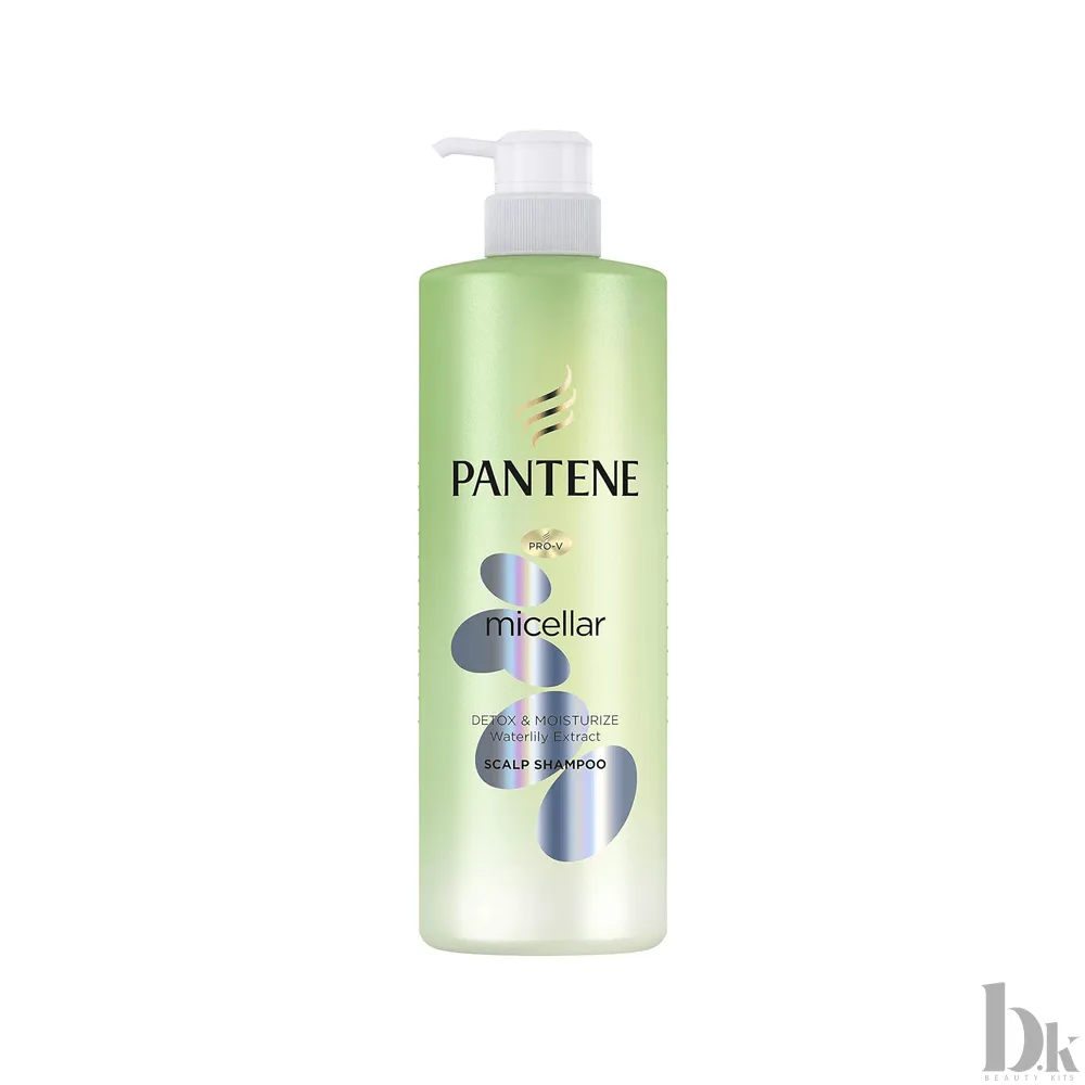 Pantene Micellar Detox & Moisturize Waterlily Extract Scalp Shampoo (530ml)