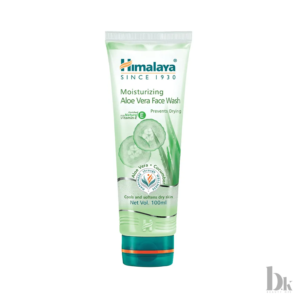 Himalaya Moisturizing Aloe Vera Face Wash (100ml)