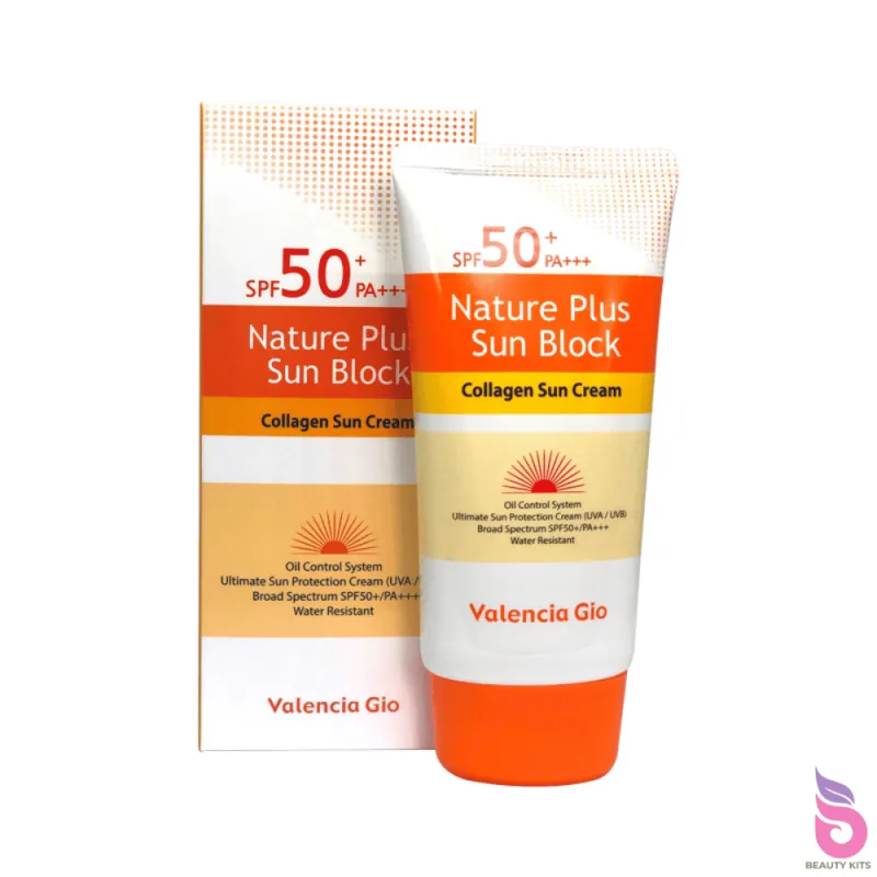 Valencia Gio Nature Plus Sun Block SPF 50+ (70ml)