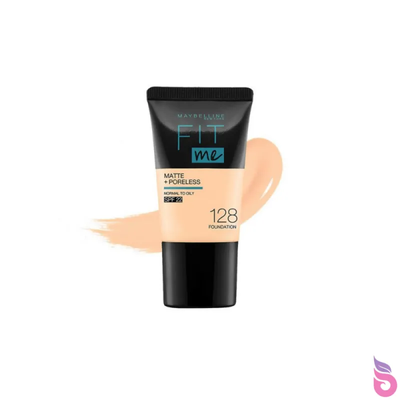 Maybelline Fit me Liquid Foundation 128 Warm Nude (18ml)