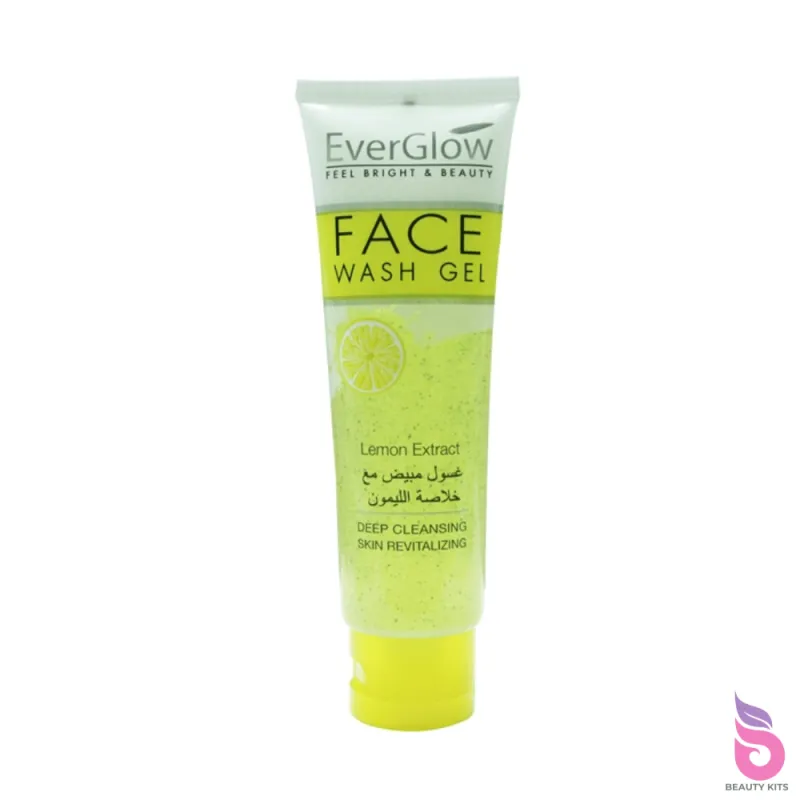 Everglow Lemon Face Wash (100ml)