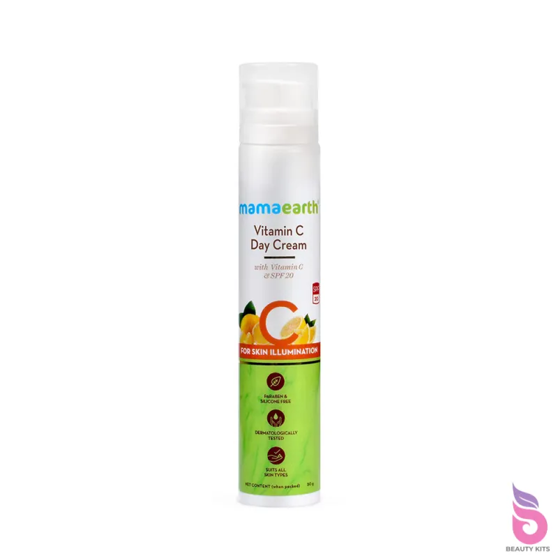 Mamaearth vitamin C face cream with vitamin C & SPF 20 for skin illumination (50