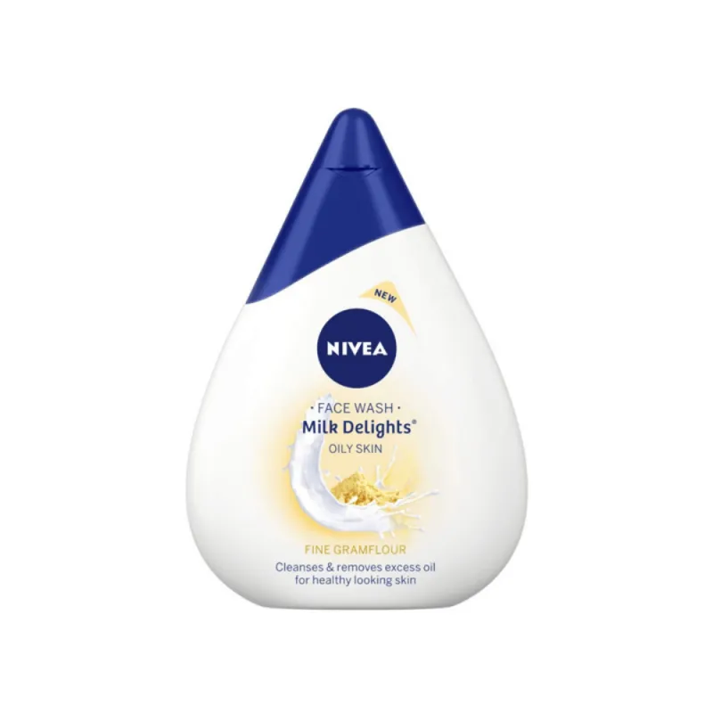 Nivea Face Wash Milk Delights Fine Gramflour (Oily Skin) (50ml)
