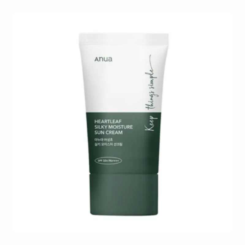Anua Heartleaf Silky Moisture Sunscreen 50ml