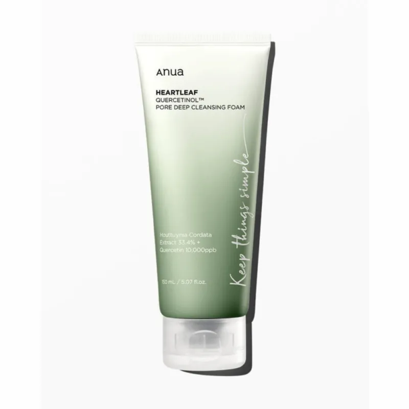 Anua Heartleaf Quercetinol Pore Deep Cleansing Foam 150ml