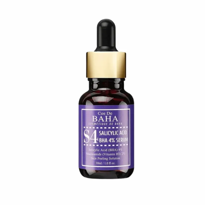 Cos De BAHA S4 Salicylic Acid BHA 4% Serum – 30ml