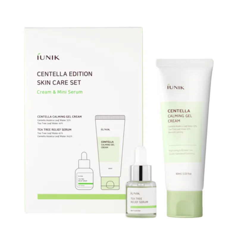 Iunik centella edition Skincare Set - (2pcs)