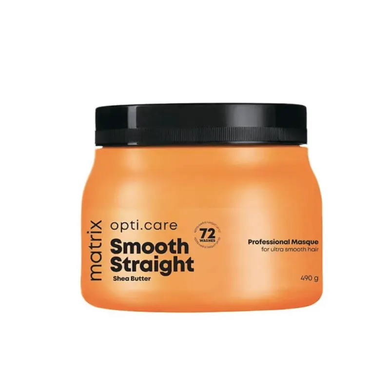 Matrix Opti Care Smooth Straight Masque with Shea Butter Hair Mask 490g