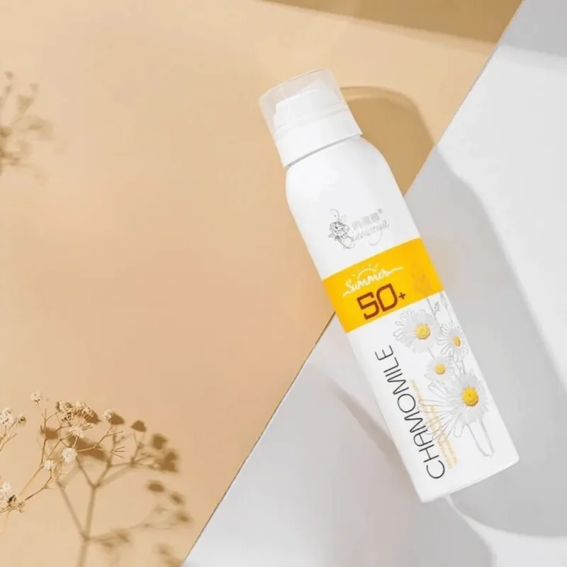 Chamomile Whitening Spray Sunscreen with SPF 50Plus